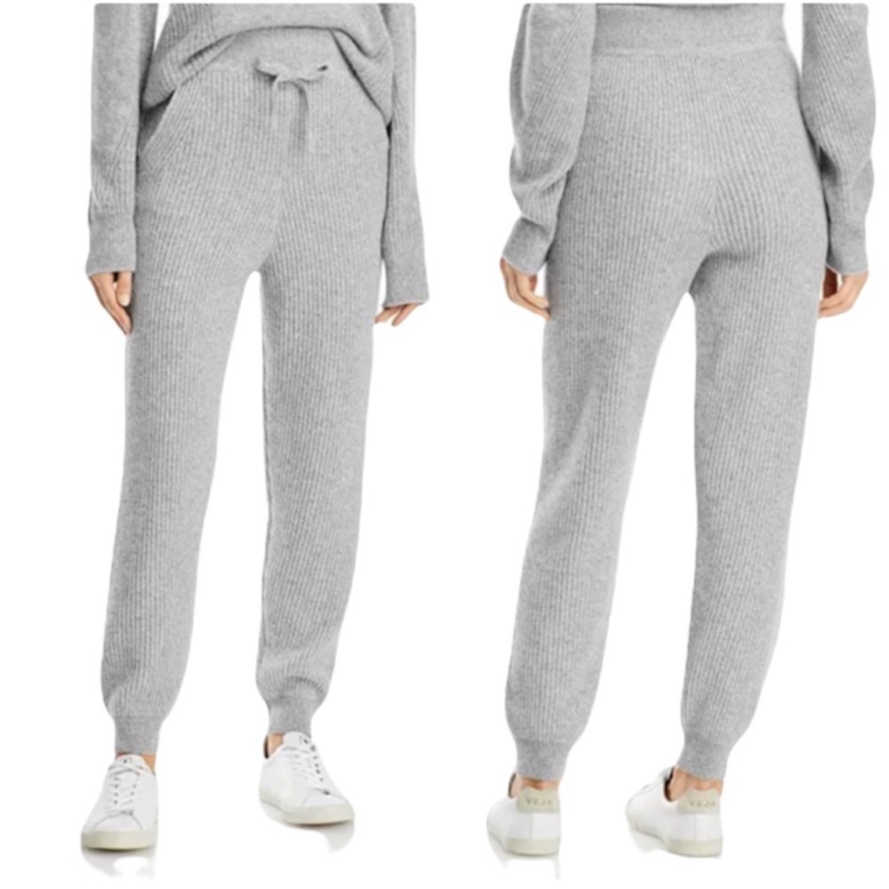RAG & BONE Pierce 100% Cashmere NEW Jogger Pants Size M Gray Grey NEW With Tag